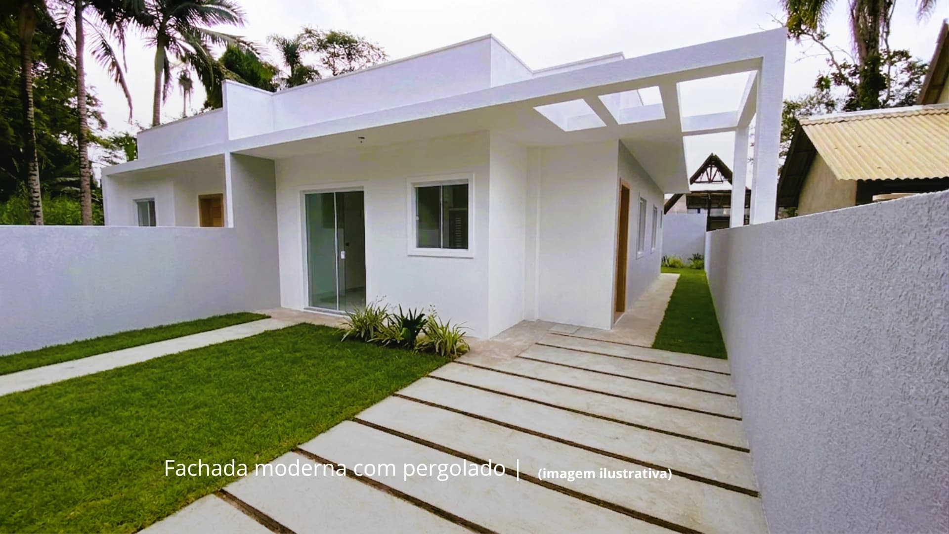 CASA DE 2 QUARTOS + 1 SUÍTE + TERRENO AMPLO