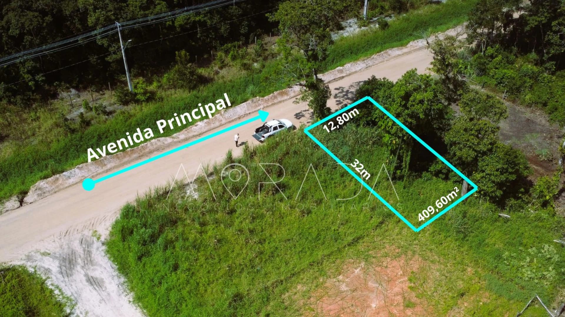 TERRENO EM FRENTE AO RIVIEIRA SANTA MARIA COM 409,6m²