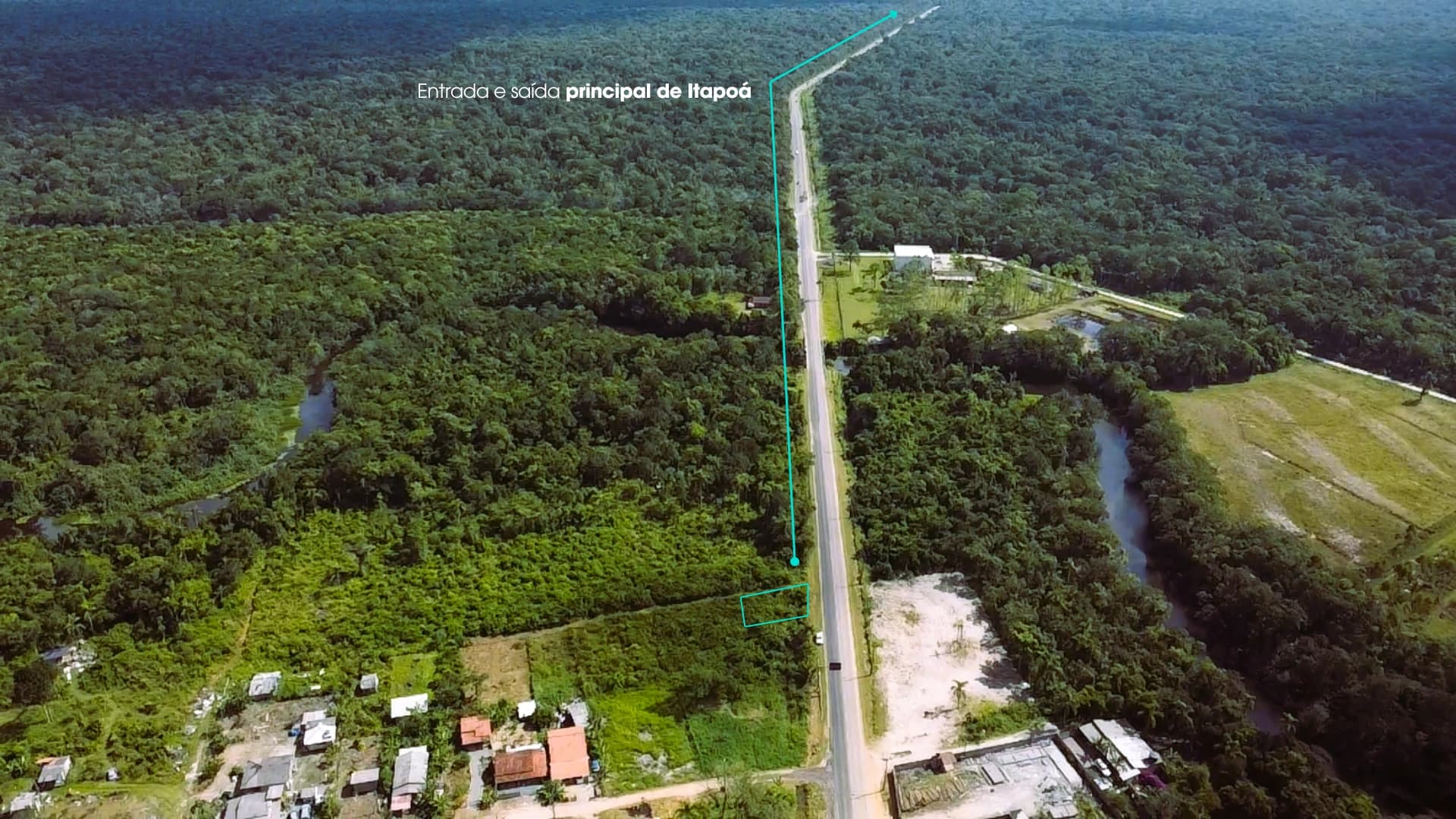 TERRENO COMERCIAL 450m² NA ENTRADA DE ITAPOÁ
