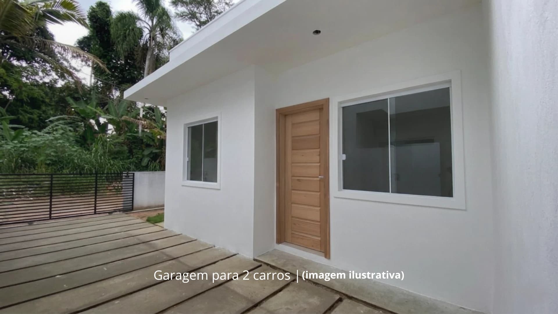 CASA DE 2 QUARTOS COM ESPAÇO PARA JARDIM